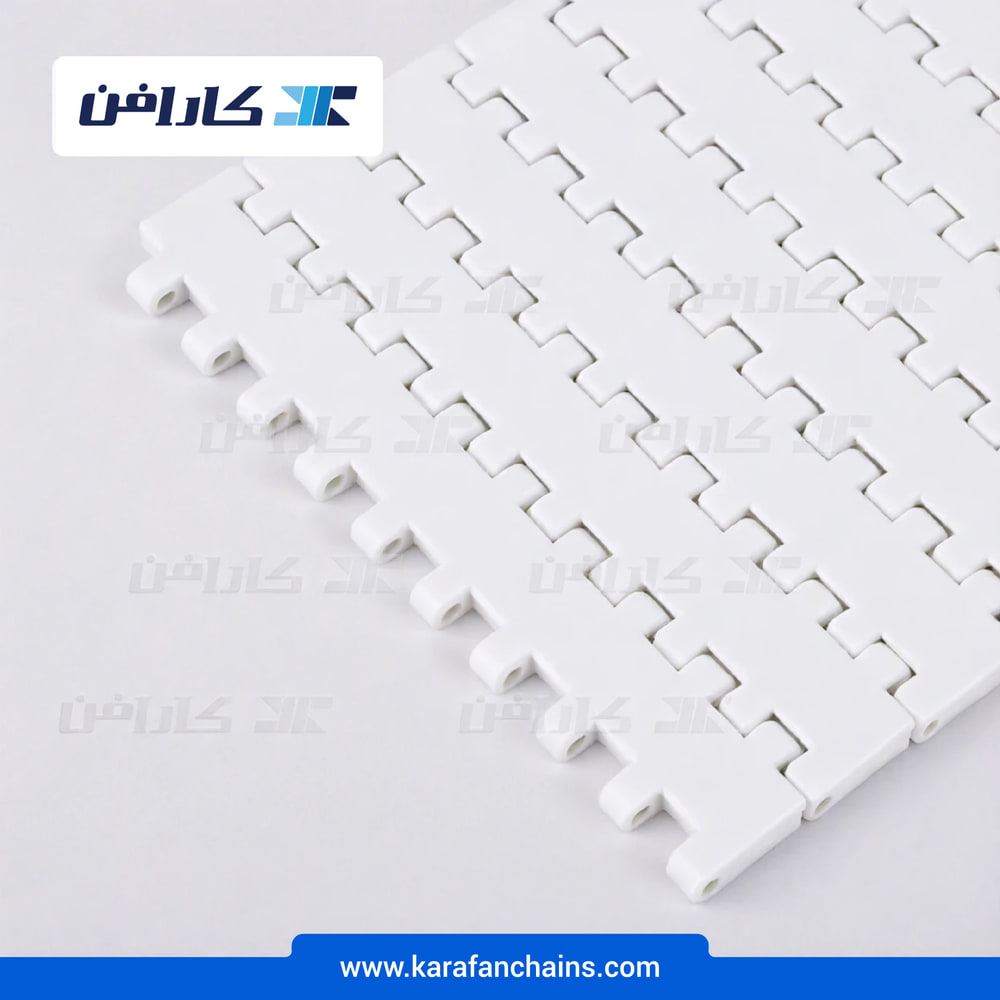 تسمه مدولار حرکت مستقیم گام ۱ اینچ قدیمی ضد اسید بدون گذر (فلت)