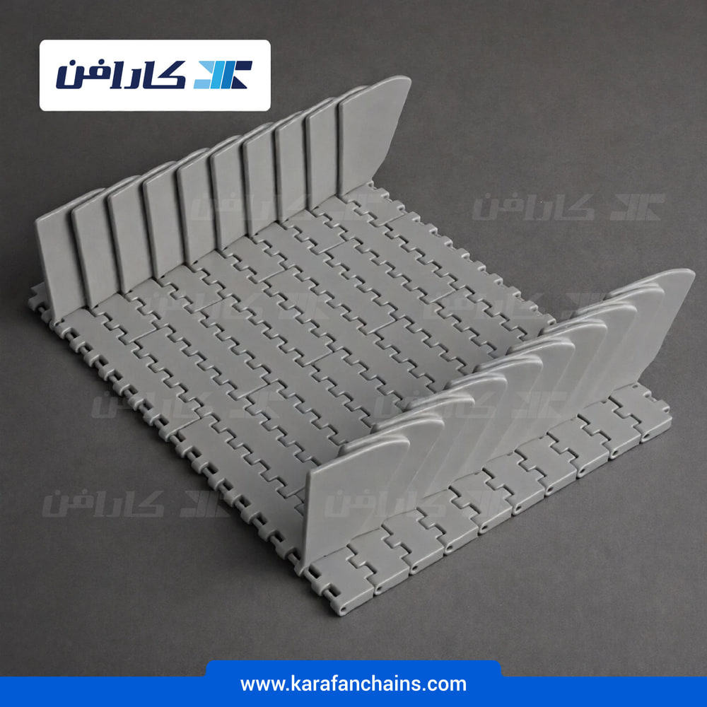 تسمه مدولار حرکت مستقیم گام ۱ اینچ قدیمی بدون گذر (فلت) با دیواره
