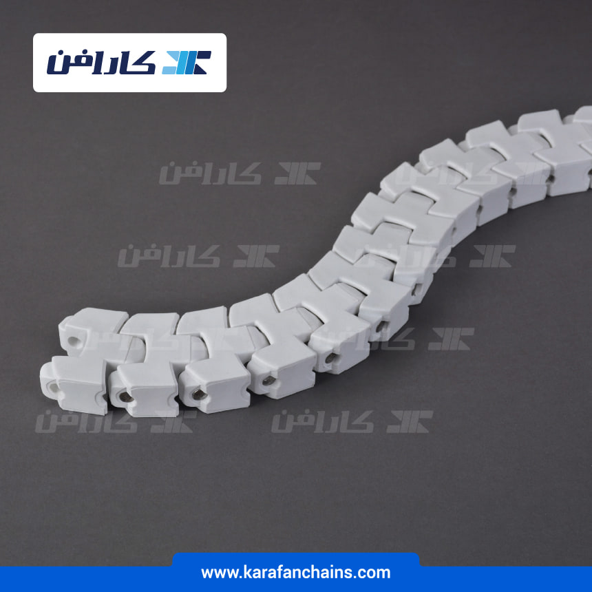 زنجیر کریر (حماله) حرکت چرخشی گام ۳۱.۷۵ میلی متر پین استنلس استیل نگیر ۳۰۴